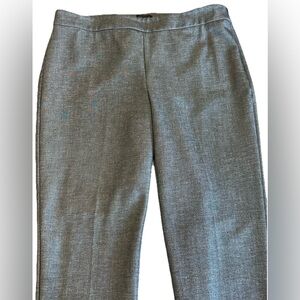Talbots Grey Chatham Ankle Pants with Buttons size 16P